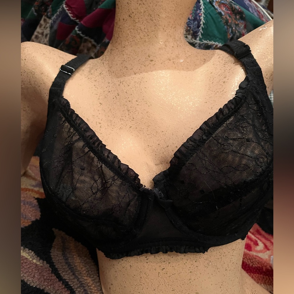 B.Tempted black lace bra